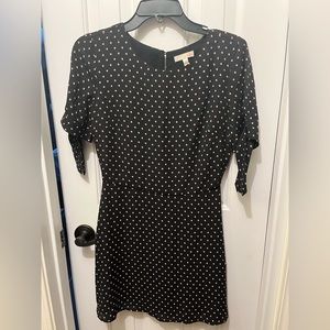 GB Women black with red polka dot dress size XS